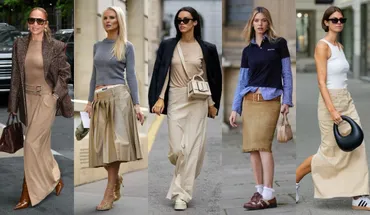 ベージュスカート着こなし術：大人の魅力を引き出す着こなしとは？ベージュスカートで叶える、大人の着こなし術