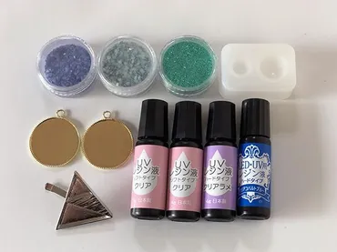 夏の自由工作】100均でも材料がそろう!UVレジンアクセサリー作り【小学校低学年】(2/2)