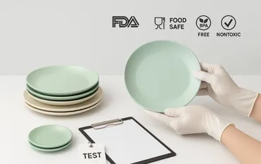 メラミン皿：食事に本当に安全ですか?