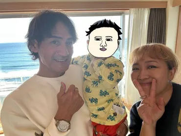 女の子の父・60歳の本並健治。娘が生まれて2年目にして初、妻が2日間不在…！育児の大変さに改めて気づく【丸山桂里奈・本並健治】