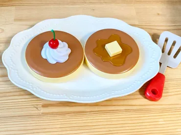 どこも売切れ(涙)をやっと買えた【セリア】「ままごとパンケーキ」が「本物そっくり」「SNS騒然」おうち時間格上げ系