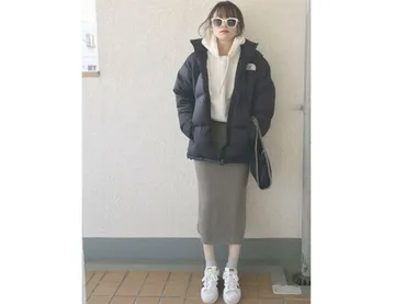 ザ・ノース・フェイス】40代レディース冬コーデ！大人女性がおしゃれに着るコツ 