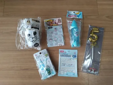 セリア】シナモロール好きな幼稚園のお友達にセリア商品でプチギフトを作りました 