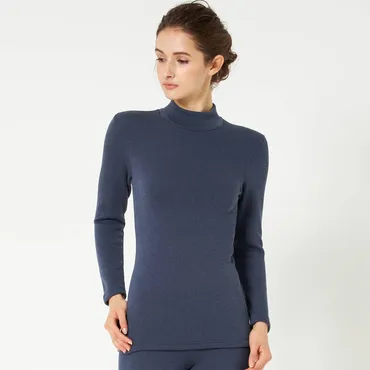 極】ハイネック長袖Tシャツ MH5945R :レディース トップス