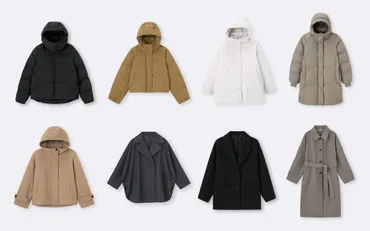 GU゛2大アウター゛中わた入り「ウォームパデッド」＆トレンドデザインの「コージーメルトン」新作8選 