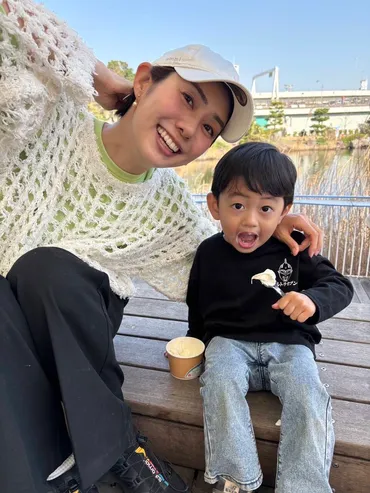 2ページ目】「息子のお迎えどうする？」山崎夕貴アナ、報道キャスター初就任の裏で夫・おばたのお兄さんと交わした゛切実な約束゛ 