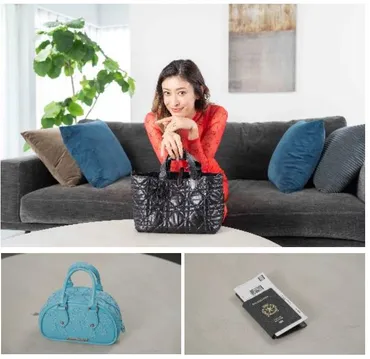 バッグの中からバッグが…？ 山田 優が「一癖ある」愛用品公開でスタッフ困惑 本人的には「普段よりも地味かもしれない」真っ赤なドレス姿を披露 