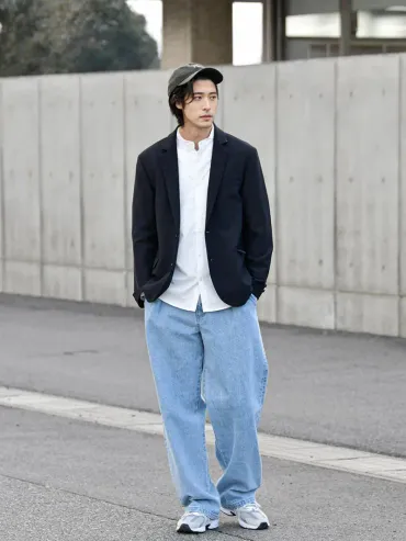 ジャケット×ジーンズのメンズコーデ大特集！普段使いできる ...