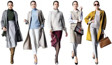 色合わせが素敵だとほめられる！グレー系の色が最高に生きる ...